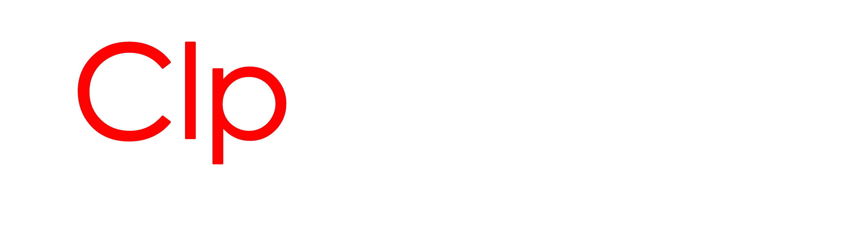 logo blanco clp design